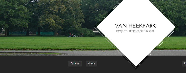 Van Heekpark projectwebsite